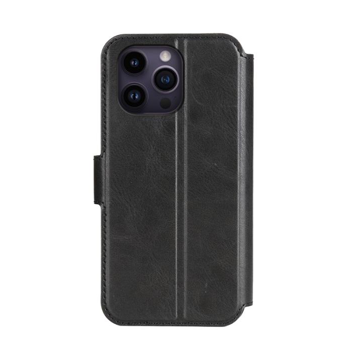Boom of Sweden - BOOM iPhone 14 Pro Plånboksfodral Calfskin - Svart