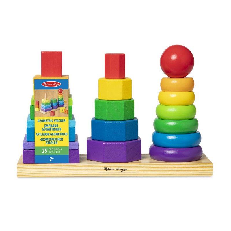 MND Wooden Stacker Geometric