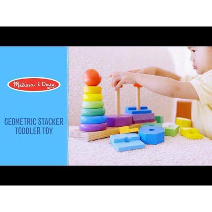 MND - MND Wooden Stacker Geometric