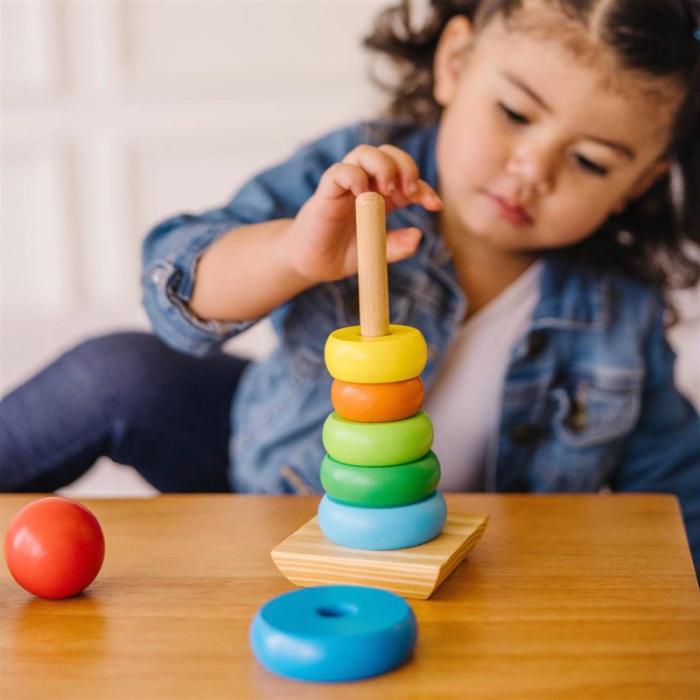 MND - MND Wooden Stacker Rainbow