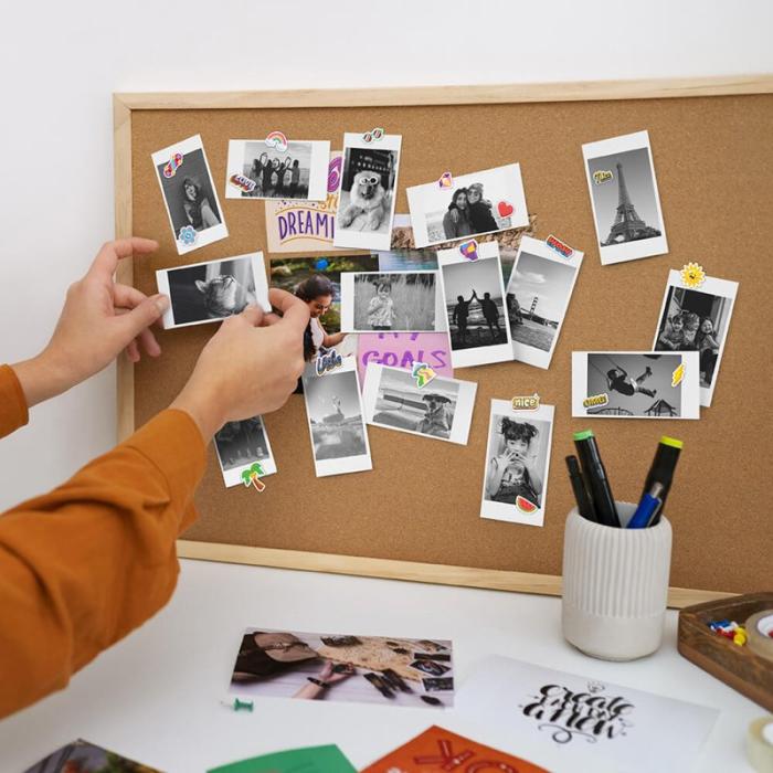 MOB - MOB Direktbildskamera Pixiprint Rosa 5 Filmrullar 5 spel