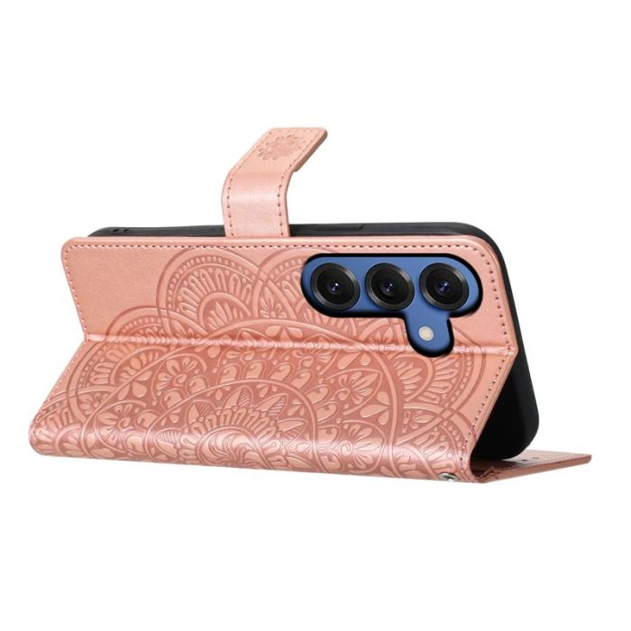 OEM - Mobilfodral för Samsung Galaxy S26 Plus Konstläder Kortfack - Roséguld
