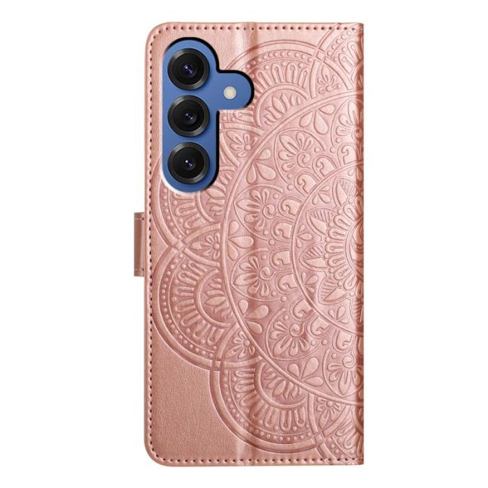 OEM - Mobilfodral för Samsung Galaxy S26 Plus Konstläder Kortfack - Roséguld