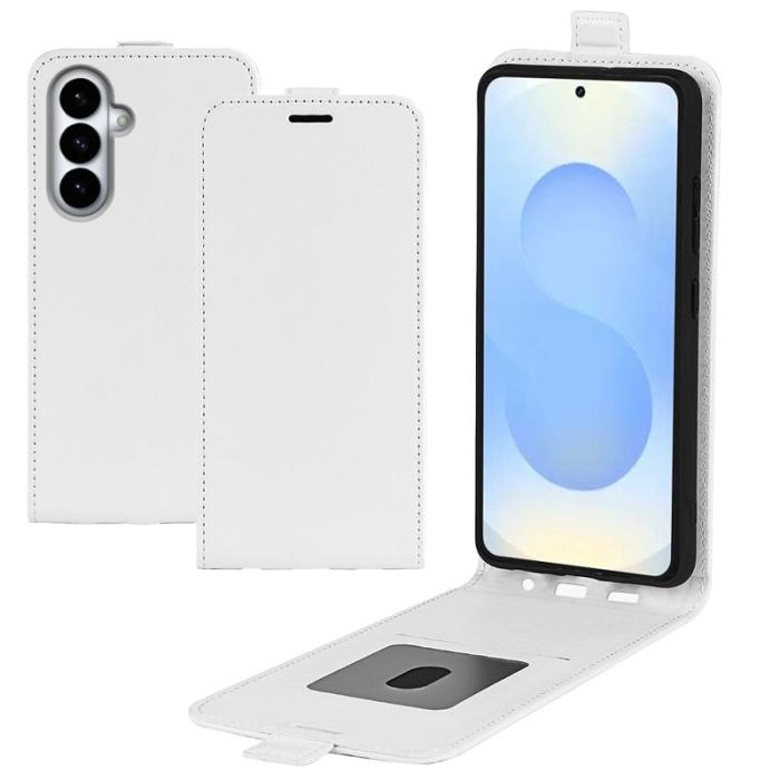 OEM - Mobilfodral för Samsung Galaxy S26 Plus Konstläder Kortfack - Vit