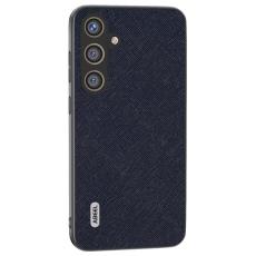 ABEEL - ABEEL Mobilskal till Samsung Galaxy S24+ Cross Texture Impact-Resistent Bl&aring;