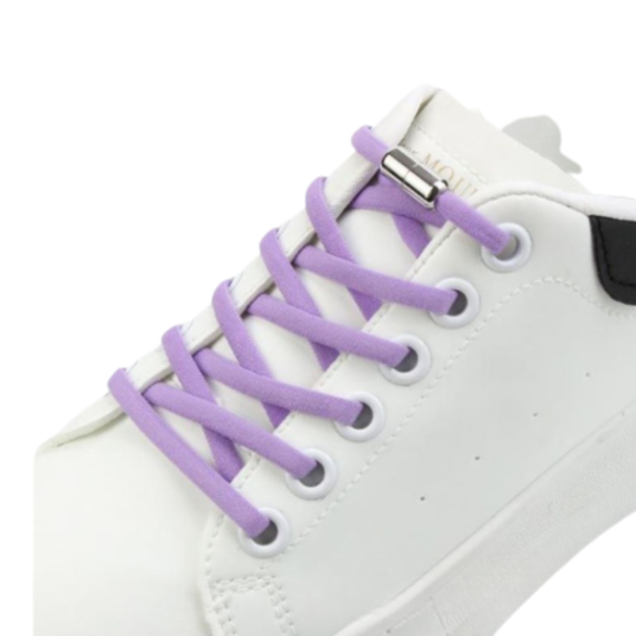 OEM - Elastic Knytfria Skosnören - Lila