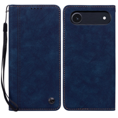 A-One Brand - iPhone Air Plånboksfodral med Rem Lines Pattern - Blå
