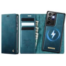 Caseme - CASEME C49 Fodral f&ouml;r Samsung Galaxy S21 Ultra 5G Gr&ouml;n