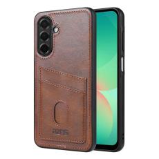 AZNS - AZNS K1 Series Samsung Galaxy S25 FE Fodral KonstL&auml;der - Brun
