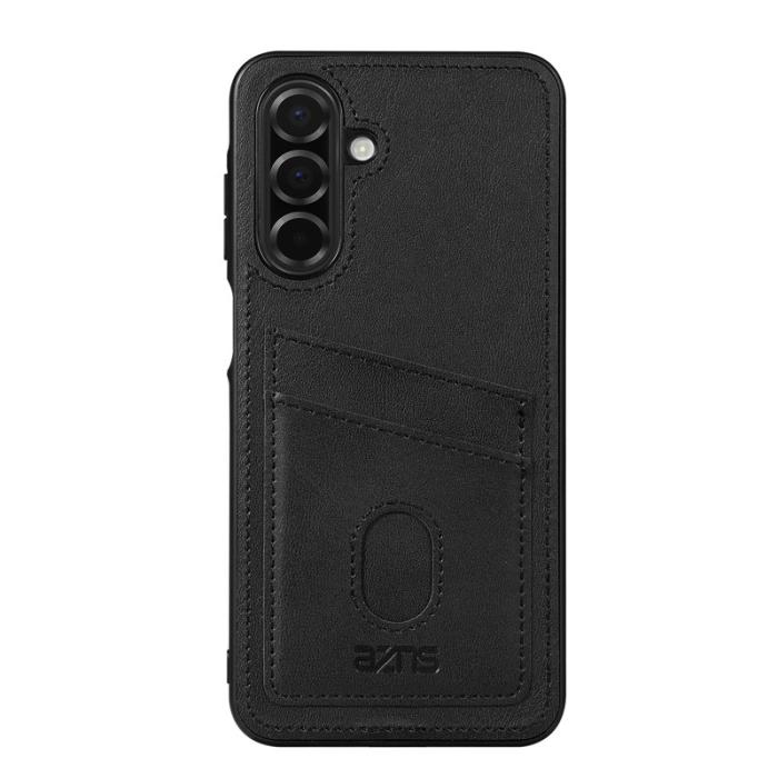 AZNS - AZNS K1 Series Samsung Galaxy S25 FE Fodral KonstLäder - Svart