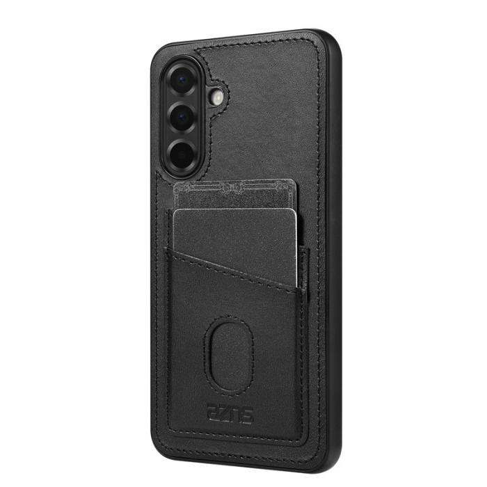 AZNS - AZNS K1 Series Samsung Galaxy S25 FE Fodral KonstLäder - Svart