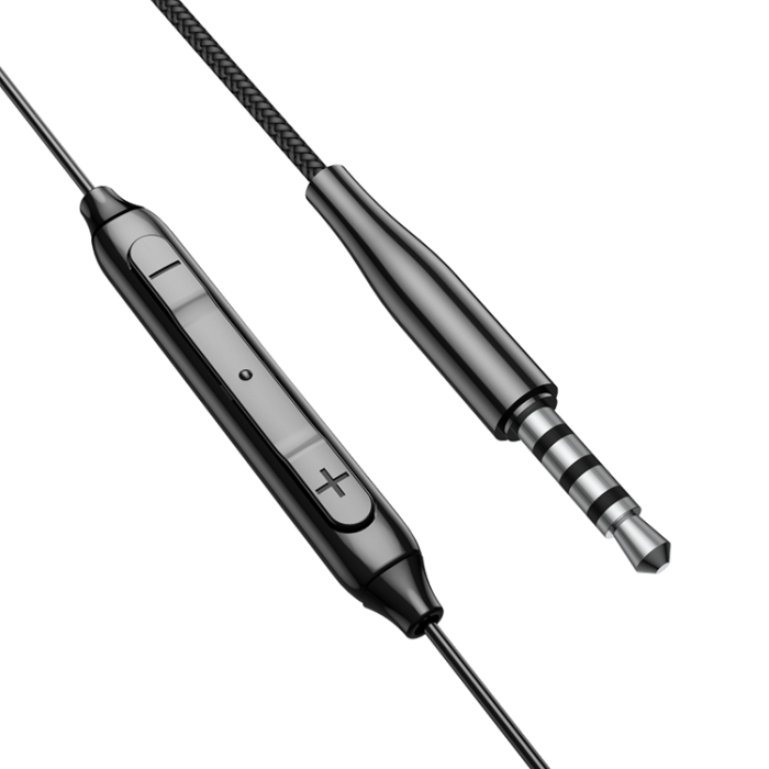 WIWU - WIWU Trådbundna Hörlurar Jack 3.5mm EB310 - Svart