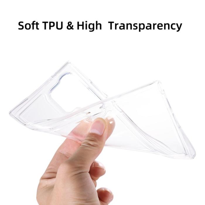 OEM - Mobilskal till Samsung Galaxy S26 Ultra HD Klar Mjuk TPU Bakcover - Transparent