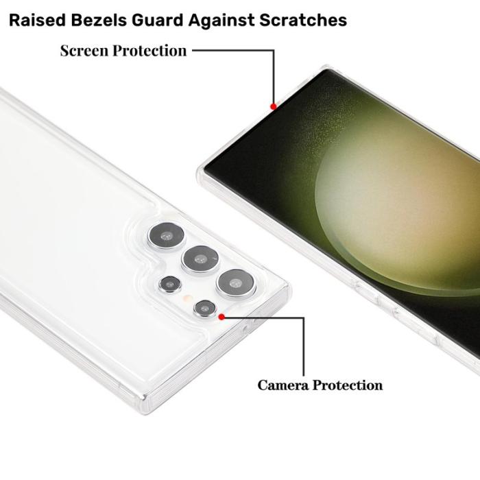 OEM - Mobilskal till Samsung Galaxy S26 Ultra HD Klar Mjuk TPU Bakcover - Transparent