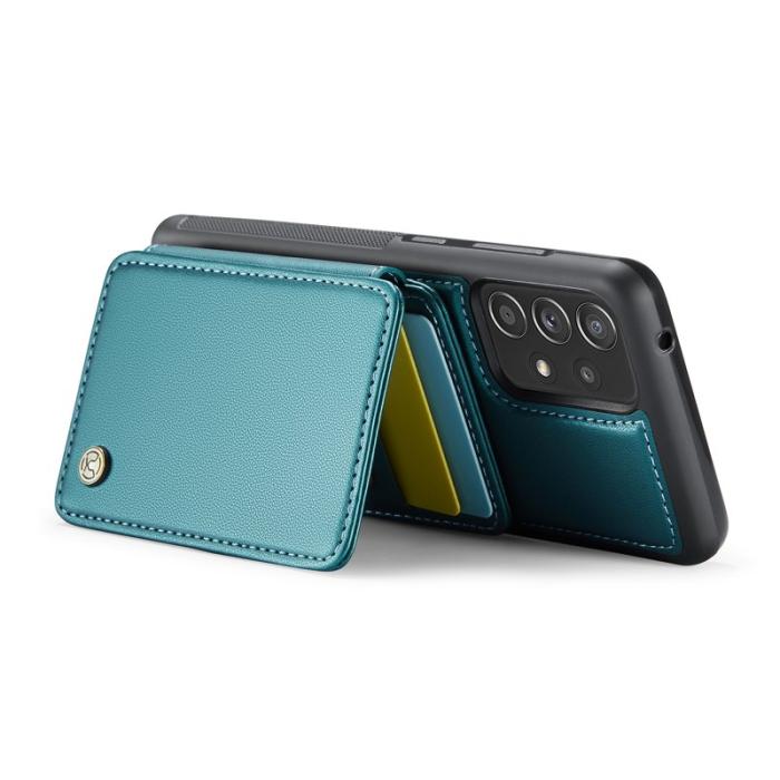 JEEHOOD - JEEHOOD J05 Fodral för Samsung Galaxy A53 5G Konstläder Cyan