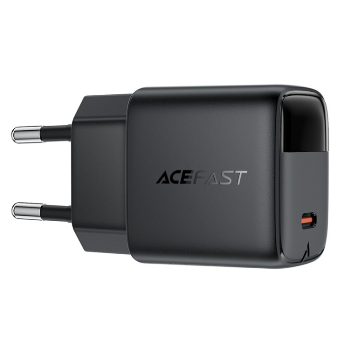 Acefast - ACEFAST GaN Snabbladdare 30W USB-C PD EU A115 - Svart