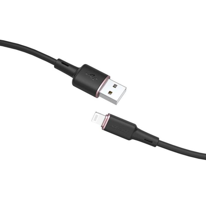 Acefast - Acefast USB-A till Lightning kabel 1.2m - Svart