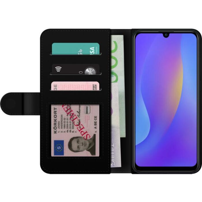 iSecrets - Plånboksfodral till Huawei P smart 2019 med Silkesblommor