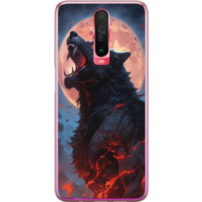 iSecrets - Mobilskal till Xiaomi Redmi K30 med Ylande varg