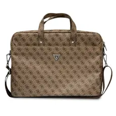 Guess - Guess Datorfodral 16" Triangle Logo - Brun