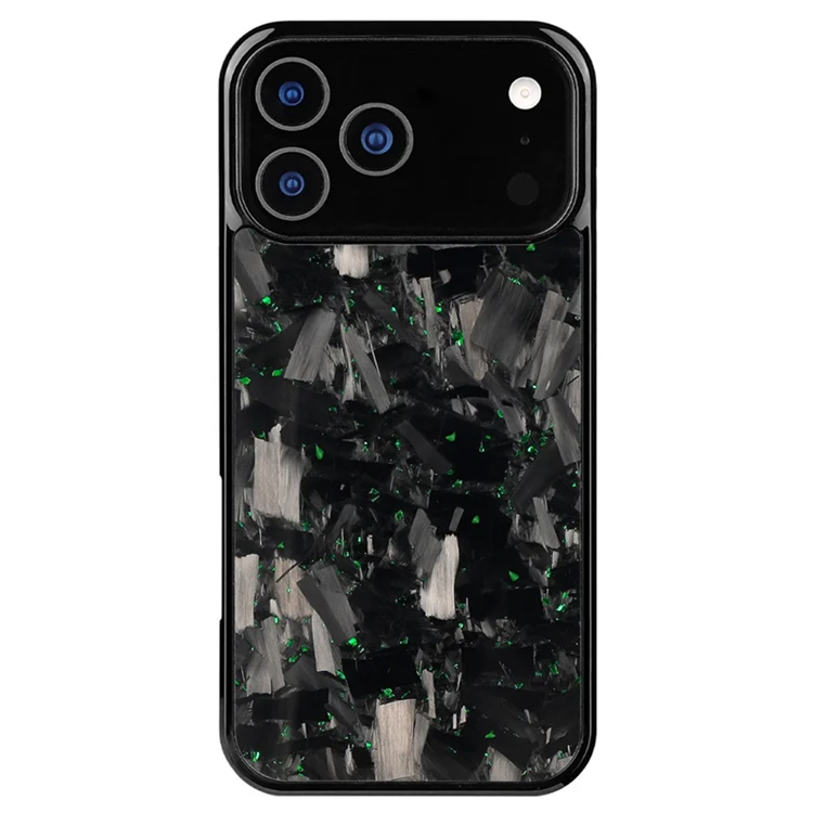 iPhone 17 Pro Mobilskal MagSafe Aramid Fiber Large Texture - Grön | 2353 | AlltMobil