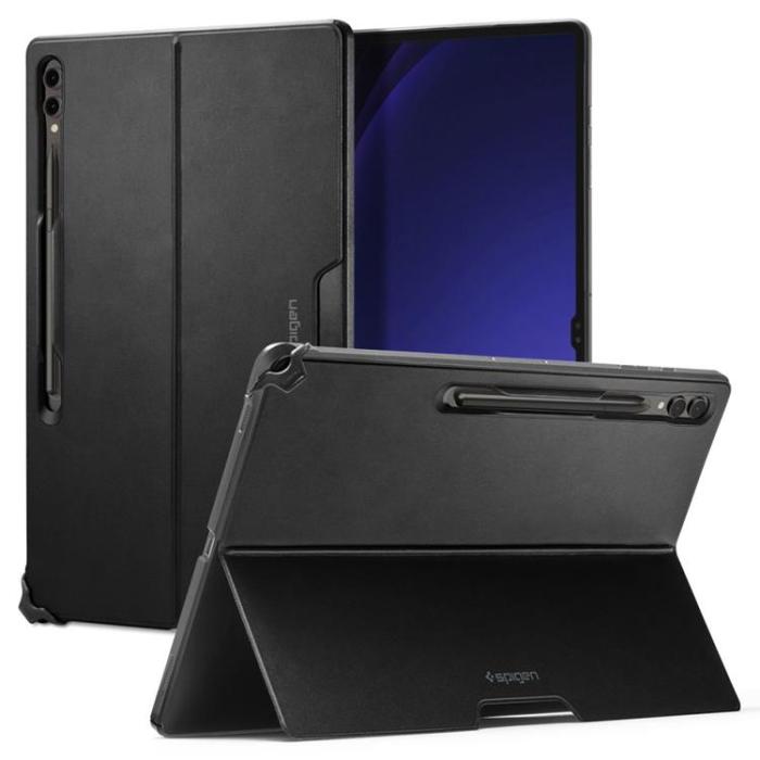 UTGATT - Spigen Galaxy Tab S9 Ultra Fodral Thin Fit Pro - Svart