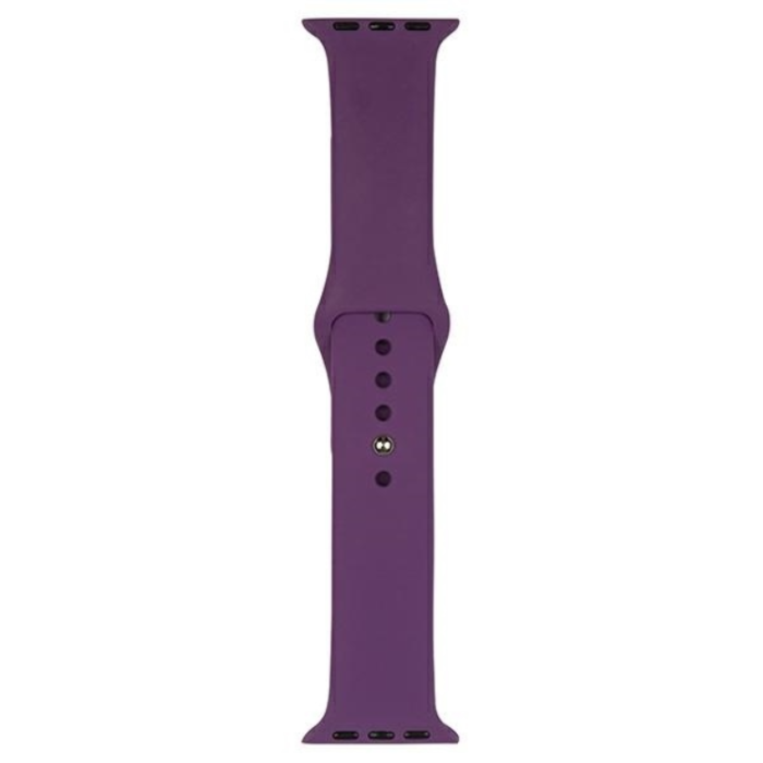 Beline - Beline Apple Watch (42/44/45/49mm) Armband Silikon - Lila
