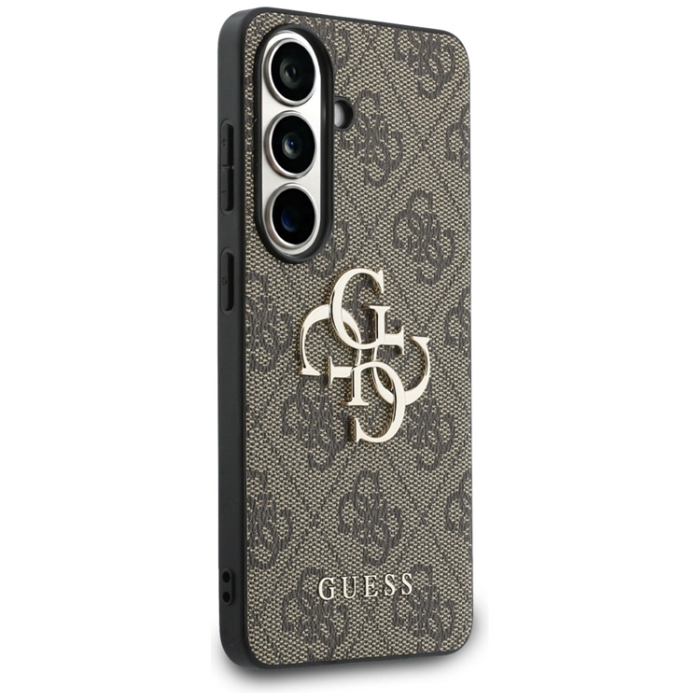 Guess - Guess Mobilskal För Galaxy S26 Plus MagSafe 4G Big Metal Logo - Brun