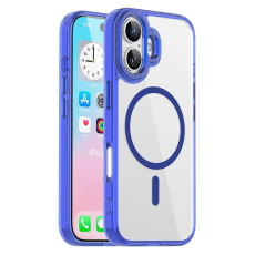 A-One Brand - iPhone 17 Mobilskal MagSafe TPU+PC Transparent - Sapphire