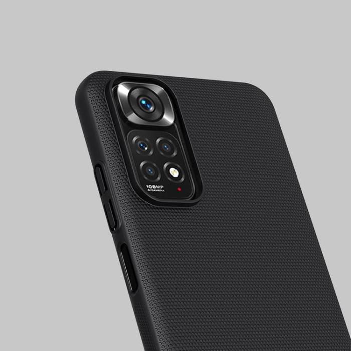 Nillkin - Nillkin Xiaomi Redmi Note 11/11S Skal Super Frosted Shield - Röd