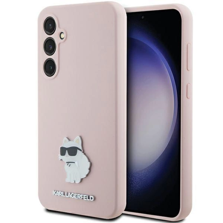 Karl Lagerfeld Galaxy S23 Mobilskal Silikon Choupette - Rosa | 2353 | AlltMobil