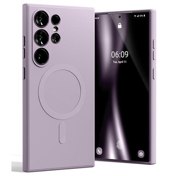 Mercury Galaxy S24 Ultra Mobilskal MagSafe Semi-Silikon - Lilac | 2353 | AlltMobil