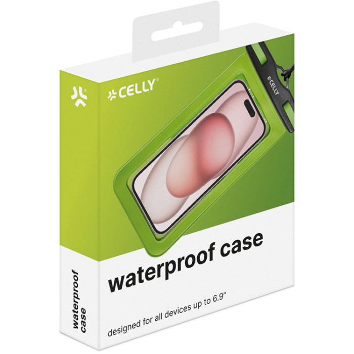 Celly - Celly Splashbag Vattentät Mobilfodral IP68 max 6.9