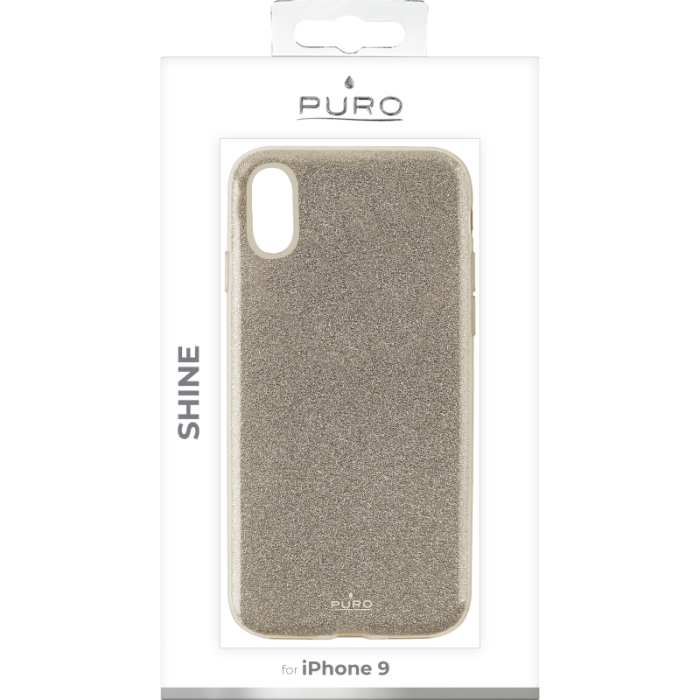 UTGATT5 - Puro - Shine Mobilskal iPhone XR - Guld