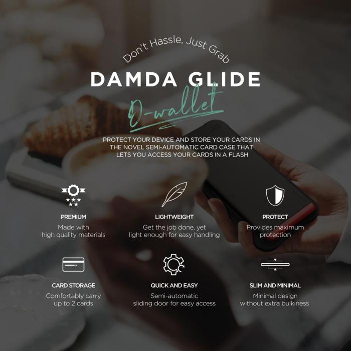 UTGATT1 - VRS DESIGN | Damda Glide Shield Skal iPhone Xs Max - Svart