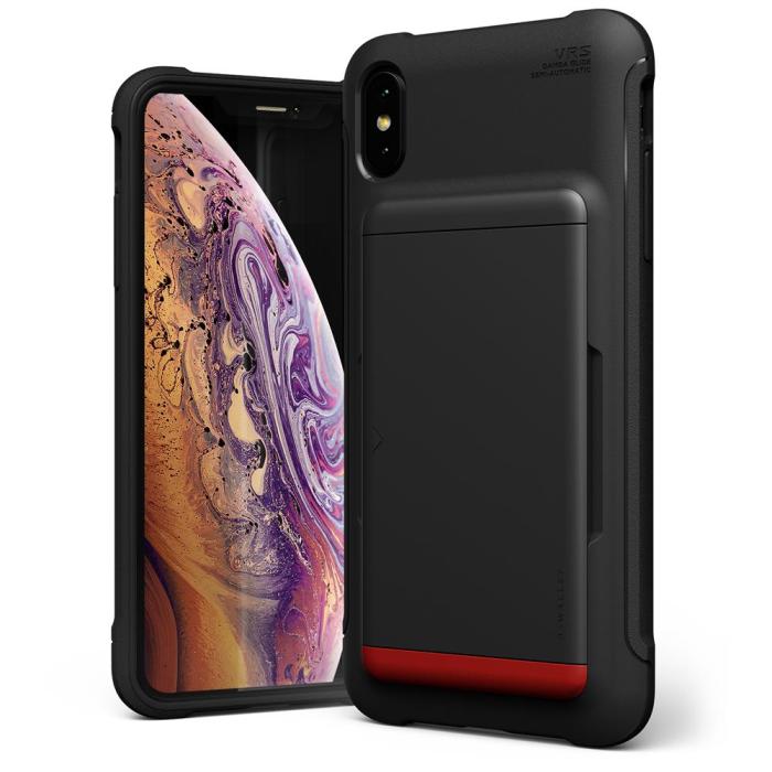 UTGATT1 - VRS DESIGN | Damda Glide Shield Skal iPhone Xs Max - Svart