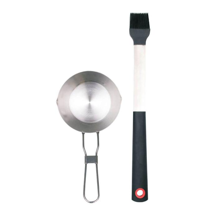 UTGATT1 - GEAR Grillkit Marinad/Glaze 2in1 Pensel och Stålgryta