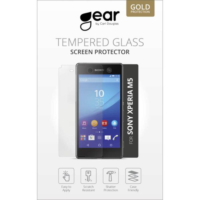 UTGATT1 - GEAR Härdat Glas 2.5D Sony Xperia M5