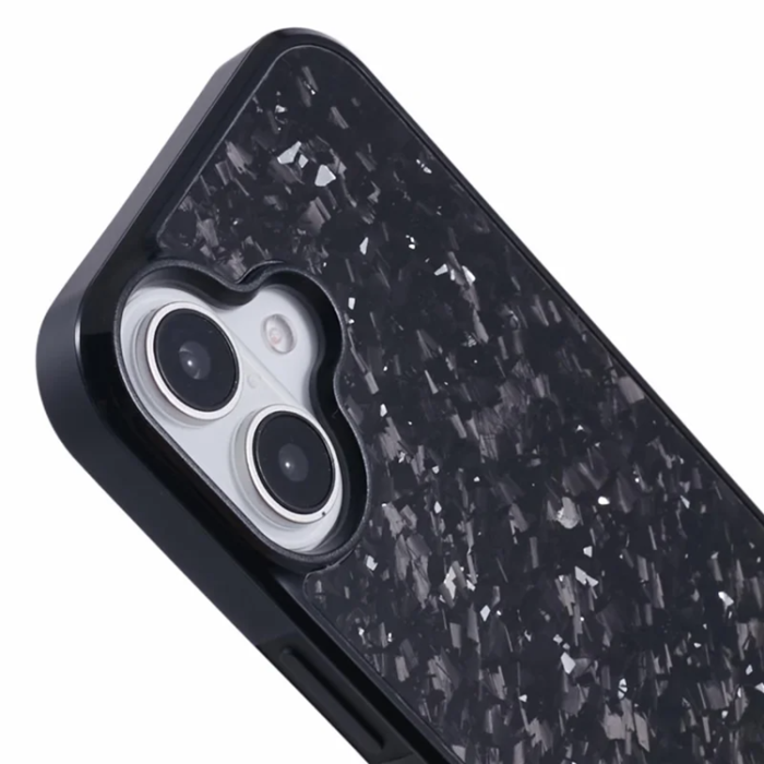 A-One Brand - iPhone 16 Mobilskal Aramid Fiber Forged - Silver