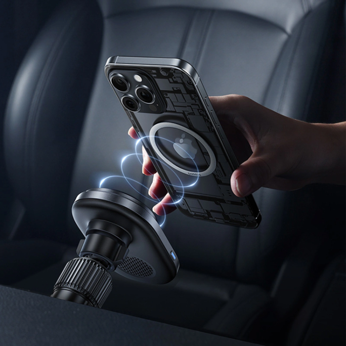 BASEUS - Baseus Mobilhållare För ventgaller Magnetic VC1 Pro - Svart