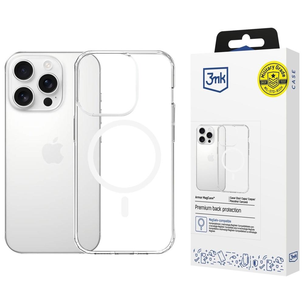 3MK Mobilskal till iPhone 14 Pro Max MagSafe Armor - Clear