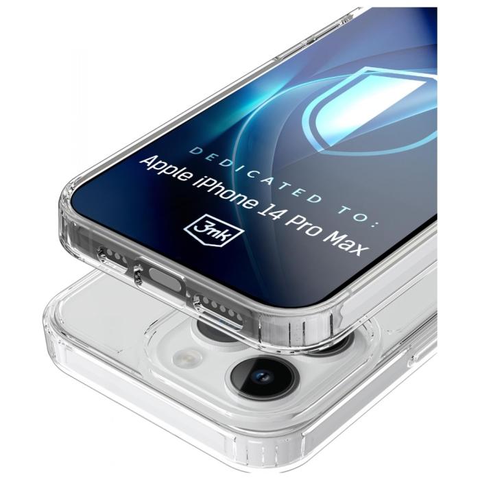3MK - 3MK iPhone 14 Pro Max Mobilskal MagSafe Armor - Clear