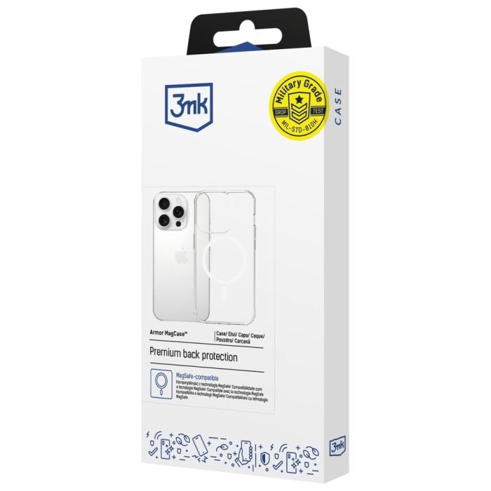3MK - 3MK iPhone 14 Pro Max Mobilskal MagSafe Armor - Clear