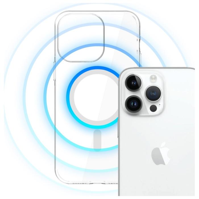 3MK - 3MK iPhone 14 Pro Max Mobilskal MagSafe EverClear - Transparent