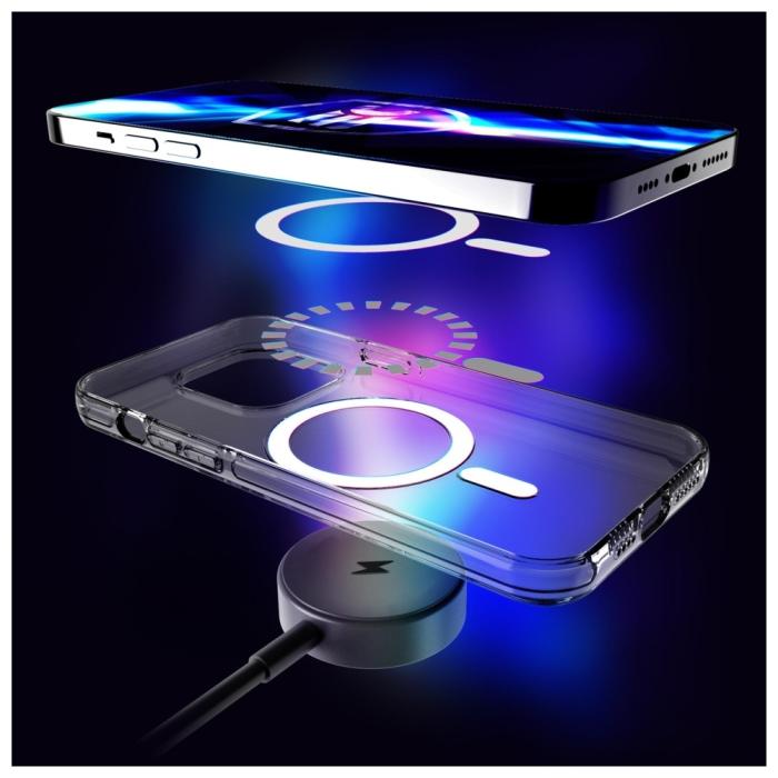3MK - 3MK iPhone 14 Pro Max Mobilskal MagSafe EverClear - Transparent