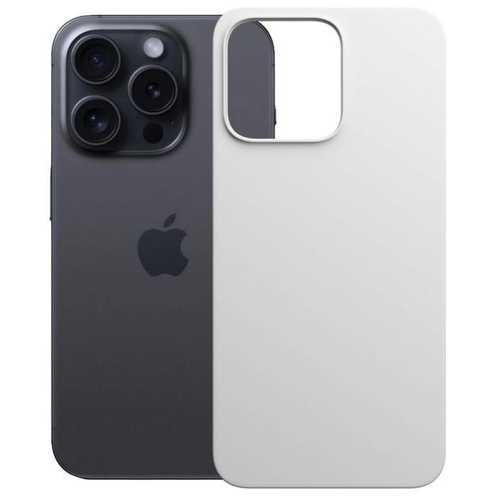 3MK - 3MK iPhone 14 Pro Max Mobilskal MagSafe Silikon Hardy - Vit