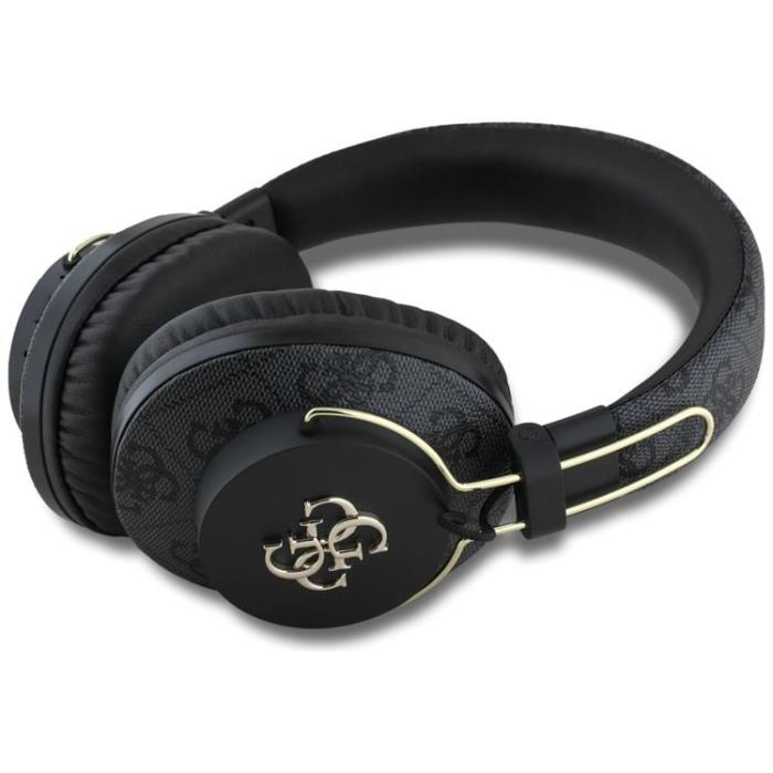 Guess - Guess Over-Ear Hörlurar Bluetooth ENC Metal 4G Logo - Svart