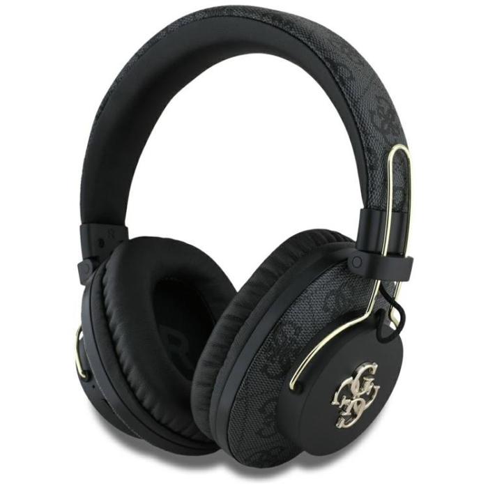 Guess - Guess Over-Ear Hörlurar Bluetooth ENC Metal 4G Logo - Svart