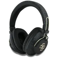 Guess - Guess Over-Ear Hörlurar Bluetooth ENC Metal 4G Logo - Svart