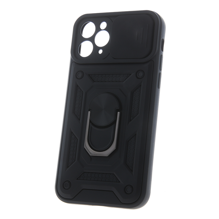 OEM - iPhone 16e Mobilskal Defender Slide - Svart